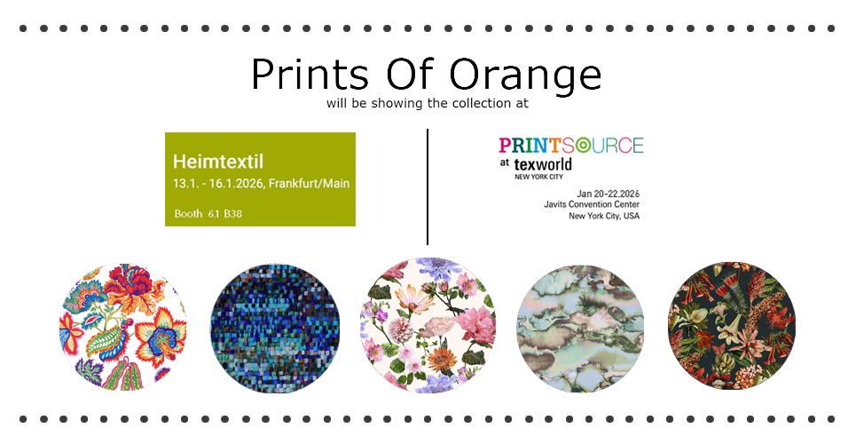 a textile design studio delivering prints for fashion, interior and papergoods market.